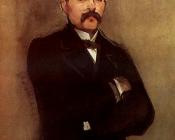 爱德华 马奈 : Portrait of Georges Clemenceau